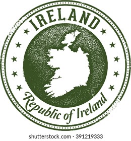 Ireland European Country Stamp