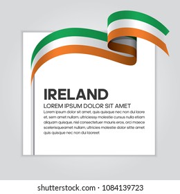 Ireland Flag Background