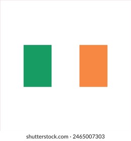 Ireland Flag High Quality Vector Eps Format