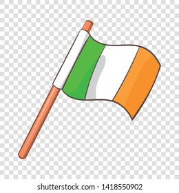 Ireland Flag Icon Cartoon Illustration Ireland Stock Vector (Royalty ...