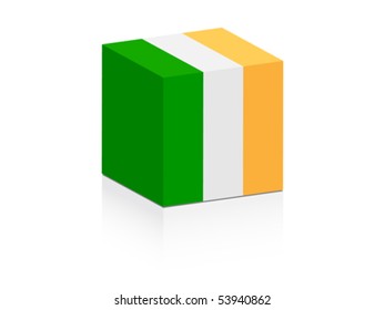 marca irlanda en la caja