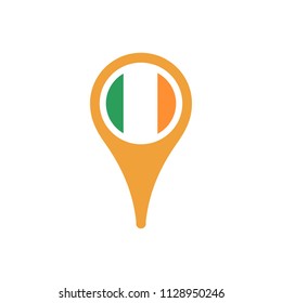 Ireland flag pointer