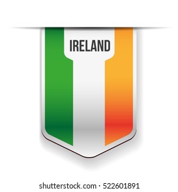 Ireland flag ribbon