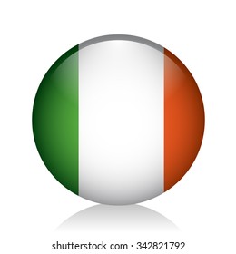 Ireland Glossy Icon
