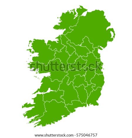 ireland green map