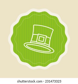 ireland icon graphic design , vector illustration