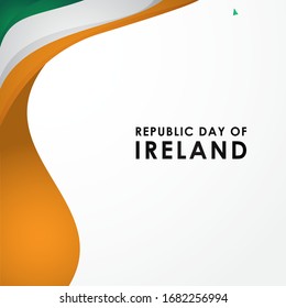 Ireland Independence Day Vector Design