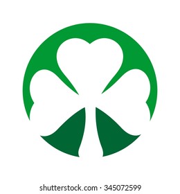 ireland leaf logo vector.