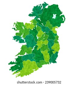 Ireland Map Country	