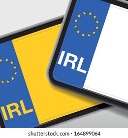 ireland number plate