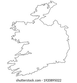 17,820 Ireland outline Images, Stock Photos & Vectors | Shutterstock