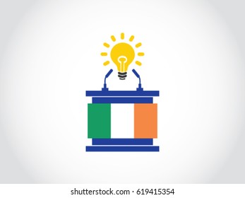 Ireland Podium Bright Idea