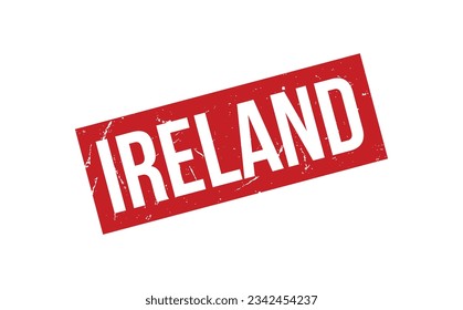 Ireland Rubber Stamp Seal Vector