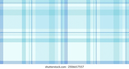 Patrón sin fisuras de tartán de Irlanda, arriba de la tela de textura de fondo. Vector textil multicolor a cuadros en paleta de colores blancos y claros.