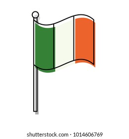 ireland vector illustration