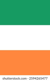 Ireland Vertical Flag, Vertical Flag Ireland