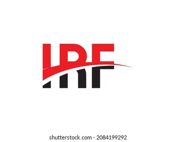 IRF Letter Initial Logo Design Vector Illustration