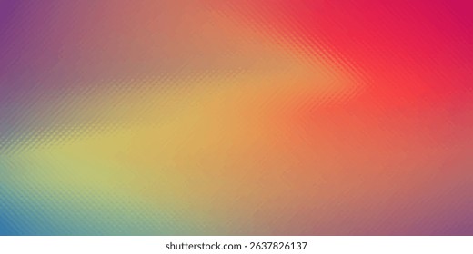 Iridescent abstract transparent glowing glass texture. Rainbow stained ribbed striped background pattern overlay. 