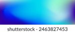 Iridescent aura Y2K futuristic holographic gradient background. Vector abstract mesh gradient. Dark cosmic colors space theme aurora fluid hologram texture in bright blue sky colors. Y2k holo backdrop