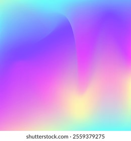 Iridescent Background. Abstract Gradient. Soft Image. Pastel Fluid. Violet Blur Gradient. Pop Holography Invitation. Vibrant Foil. Hologram Texture. Pink Iridescent Background