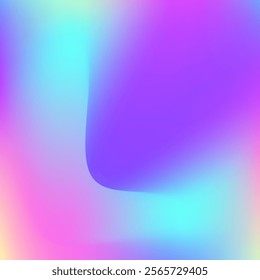 Iridescent Background. Abstract Gradient. Violet Metal Texture. Liquid Paper. Neon Spectrum Brochure. Shiny Surface. Holographic Gradient. Metalic Light. Pink Iridescent Background