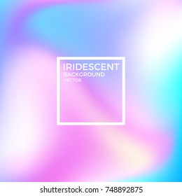 Iridescent Background. Abstract Smooth Background. 