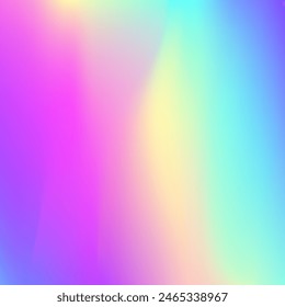 Iridescent Background. Blue Neon Gradient. Hologram Texture. Holographic Texture. Rainbow Paper. Blur Geometry Brochure. Cosmos Mesh. Shiny Concept. Violet Iridescent Background