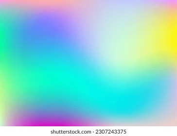 Iridescent Background. Bright Fluid. Kawaii Foil. Neon Spectrum Template. Purple Retro Gradient. Metal Glitter. Holographic Texture. Abstract Texture. Blue Iridescent Background