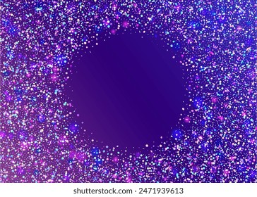 Iridescent Background. Carnaval Burst. Disco Colourful Backdrop. Falling Dust. Purple Glare Confetti. Light Texture. Cristal Poster. Party Sparkle. Blue Iridescent Background