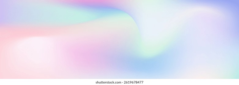 Iridescent Background. Hologram Texture. Purple Blur Gradient. Rainbow Cover. Metal Geometry Brochure. Digital Flyer. Abstract Texture. Retro Effect. Pink Iridescent Background
