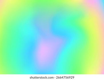 Iridescent Background. Holographic Gradient. Shiny Spectrum Template. Unicorn Foil. Abstract Gradient. Tie Dye Blur Texture. Retro Light. Neon Surface. Green Iridescent Background