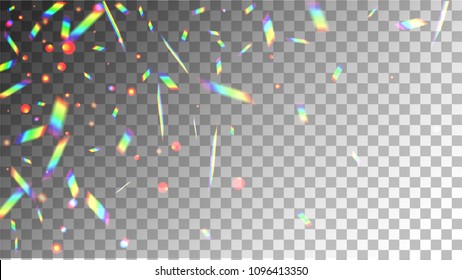 Iridescent Background. Holographic Background with Light Glitch Effect.
  Creative Festive Backdrop with Sunshine Glare. 
Mesh Holographic Foil Backdrop.  Trendy Hologram Vector Background