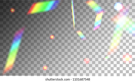 Iridescent Background. Holographic Background with Light Glitch Effect.
 Vector Rainbow Gradient with Sunshine Glare. 
Mesh Holographic Foil Backdrop.  Trendy Hologram Vector Background