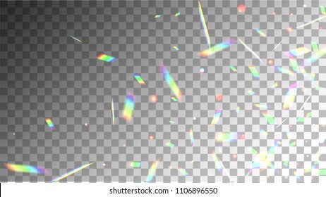 Iridescent Background. Holographic Background with Light Glitch Effect.
 Vector Rainbow Gradient with Sunshine Glare. 
Mesh Holographic Foil Backdrop.  Trendy Hologram Vector Background