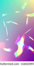  Iridescent Background. Holographic Light Glitch Effect.
Vector Rainbow Gradient with Sunshine Glare.  
 Trendy Hologram Vector Background. Mesh Holographic Foil. Creative Festive Backdrop. 
