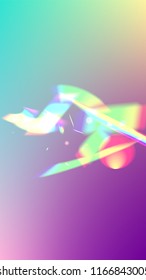  Iridescent Background. Holographic Light Glitch Effect.
Vector Rainbow Gradient with Sunshine Glare.  
Mesh Holographic Foil. Trendy Hologram Vector Background. Creative Festive Backdrop. 
