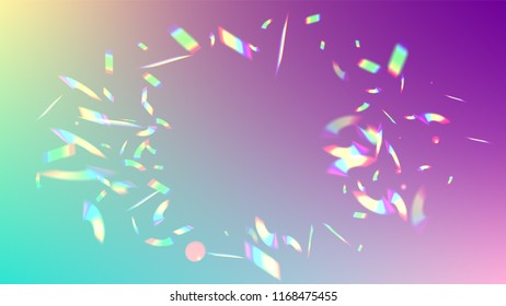  Iridescent Background. Holographic Light Glitch Effect.
Vector Rainbow Gradient with Sunshine Glare.  
Mesh Holographic Foil. Trendy Hologram Vector Background. Creative Festive Backdrop. 
