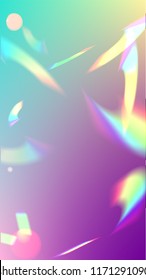  Iridescent Background. Holographic Light Glitch Effect.
Vector Rainbow Gradient with Sunshine Glare.  Creative Festive Backdrop. 
Mesh Holographic Foil. Trendy Hologram Vector Background.
