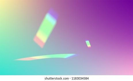  Iridescent Background. Holographic Light Glitch Effect.
Vector Rainbow Gradient with Sunshine Glare.  Creative Festive Backdrop. 
Mesh Holographic Foil. Trendy Hologram Vector Background.
