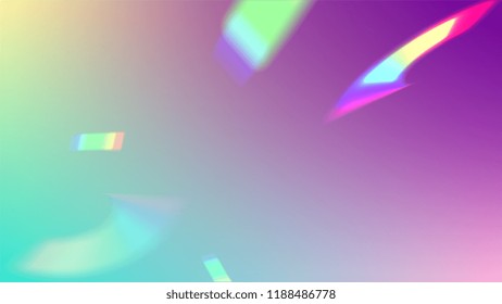  Iridescent Background. Holographic Light Glitch Effect.
Vector Rainbow Gradient with Sunshine Glare.  
Mesh Holographic Foil. Trendy Hologram Vector Background. Creative Festive Backdrop. 
