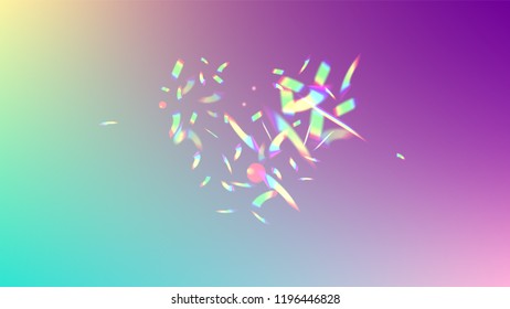  Iridescent Background. Holographic Light Glitch Effect.
Vector Rainbow Gradient with Sunshine Glare.  
 Trendy Hologram Vector Background. Mesh Holographic Foil. Creative Festive Backdrop. 
