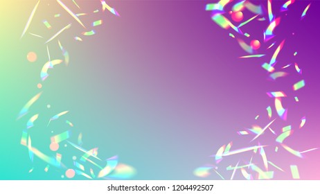  Iridescent Background. Holographic Light Glitch Effect.
Vector Rainbow Gradient with Sunshine Glare.  
Mesh Holographic Foil. Trendy Hologram Vector Background. Creative Festive Backdrop. 
