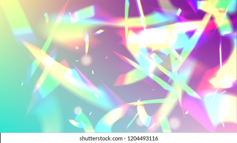  Iridescent Background. Holographic Light Glitch Effect.
Vector Rainbow Gradient with Sunshine Glare.  
Mesh Holographic Foil. Trendy Hologram Vector Background. Creative Festive Backdrop. 
