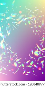  Iridescent Background. Holographic Light Glitch Effect.
Vector Rainbow Gradient with Sunshine Glare.  
 Trendy Hologram Vector Background. Mesh Holographic Foil. Creative Festive Backdrop. 
