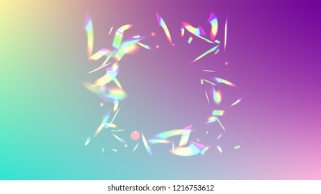  Iridescent Background. Holographic Light Glitch Effect.
Vector Rainbow Gradient with Sunshine Glare.  
Mesh Holographic Foil. Trendy Hologram Vector Background. Creative Festive Backdrop. 

