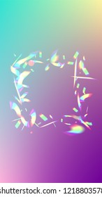  Iridescent Background. Holographic Light Glitch Effect.
Vector Rainbow Gradient with Sunshine Glare.  
Mesh Holographic Foil. Trendy Hologram Vector Background. Creative Festive Backdrop. 
