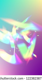  Iridescent Background. Holographic Light Glitch Effect.
Vector Rainbow Gradient with Sunshine Glare.  Creative Festive Backdrop. 
Mesh Holographic Foil. Trendy Hologram Vector Background.
