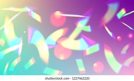  Iridescent Background. Holographic Light Glitch Effect.
Vector Rainbow Gradient with Sunshine Glare.  Creative Festive Backdrop. 
Mesh Holographic Foil. Trendy Hologram Vector Background.
