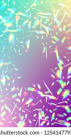  Iridescent Background. Holographic Light Glitch Effect.
Vector Rainbow Gradient with Sunshine Glare.  
Mesh Holographic Foil. Trendy Hologram Vector Background. Creative Festive Backdrop. 
