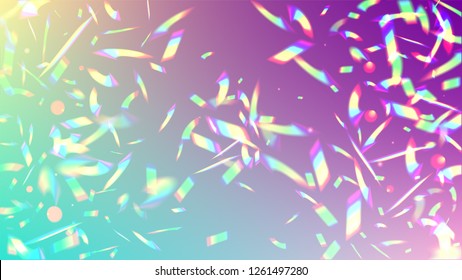  Iridescent Background. Holographic Light Glitch Effect.
Vector Rainbow Gradient with Sunshine Glare.  
Mesh Holographic Foil. Trendy Hologram Vector Background. Creative Festive Backdrop. 
